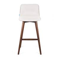 Teddy tabouret beige frêne foncé