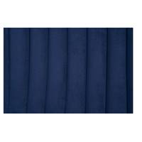 Camila chaise en tissu velours bleu nuit