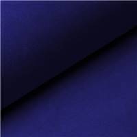 Cotton canapé d'angle droit en velours bleu foncé