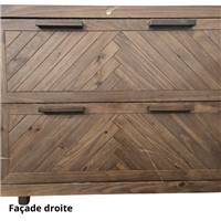 Tinghamnot commode 4 tiroirs pin massif