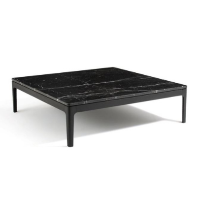 Isaée table basse marbre noir