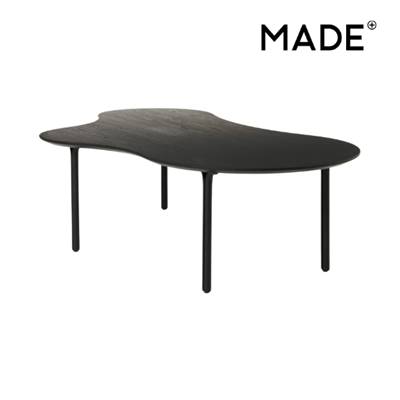 Zaragoza table basse noir charbon