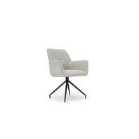 Olivier chaise de bureau gris dorian et noir