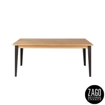 Manhattan table à manger en chêne et métal L200