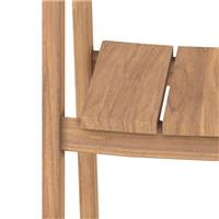 Tenay chaise de jardin en bois de teck massif