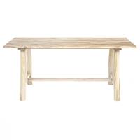 Kubu table de jardin en branche de teck L220