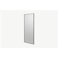Parton miroir métal noir mat