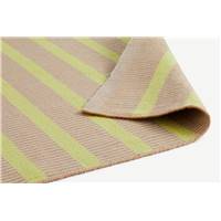 Metica tapis jaune chartreuse et orange 160x230