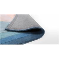 Pyramid tapis bleu bleuet 160x230