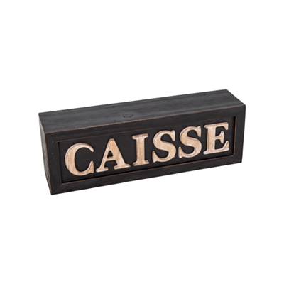 Mot CAISSE à poser