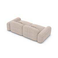 Buccana canapé 3 places en tissu texturé beige