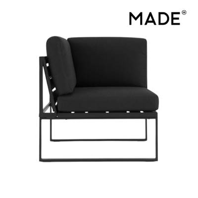 Catania angle modulable extérieur, tissu noir