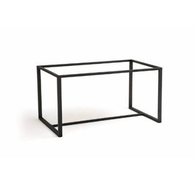 Bahi structure table à manger acier 8 personnes