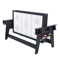 Toronto table multi-jeux billard et air-hockey noir