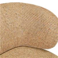 Havane canapé 2 places en tweed jaune sable