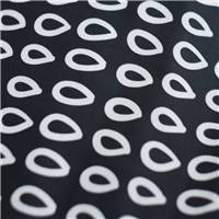 Sunshine parure de lit 220x240 coton blanc/noir imprimé forme multicolore 10.12