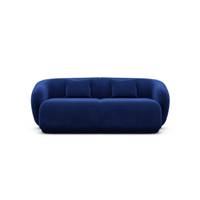 Taigano canapé 2 places en velours bleu foncé