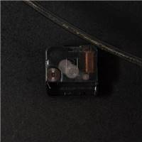 Amyl horloge murale multirond en métal noir et bois L128cm