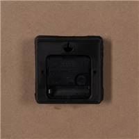 Maelle horloge en bois blanc et naturel