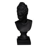 Kaws buste noir en polyurésine H39cm