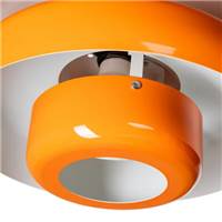 Kolor suspension 3 niveaux en métal orange Ø35cm