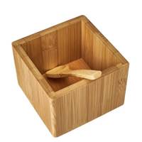 Imbala sucrier/salière en bambou