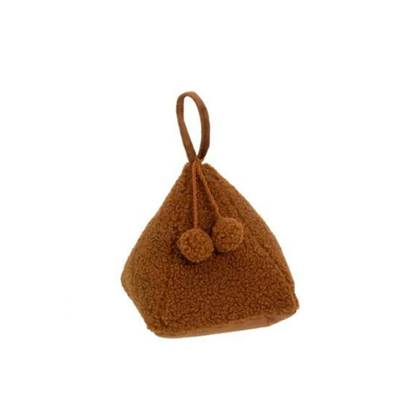 Ouideco cale-porte forme triangle marron