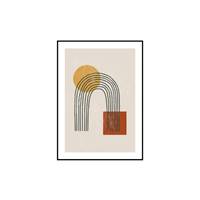 Cotton Tableau imprimé motif arche 51x71cm