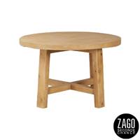 Brum table à manger ronde en pin naturel Ø120