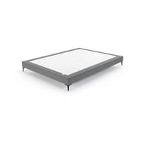 Céleste sommier gris 140x190