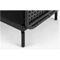 Balawa fauteuil de jardin rotin gris
