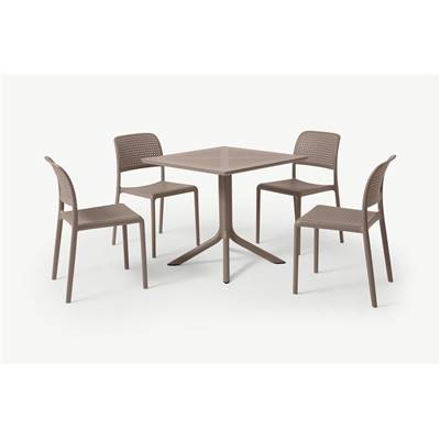 Nardi chaise en résine grise