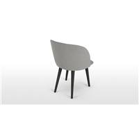 Stig chaise grise et noir