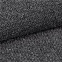 Cotton canapé salon angle droit en tissu texturé gris anthracite