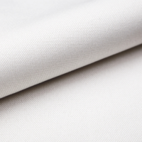 Cotton canapé d'angle gauche en tissu texturé blanc