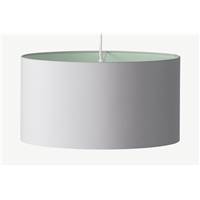 May abat-jour moyen vert poudré gris