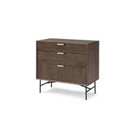 Haines commode bois de manguier et laiton