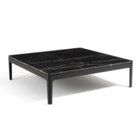 Isaée table basse marbre noir
