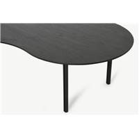 Zaragoza table basse noir charbon