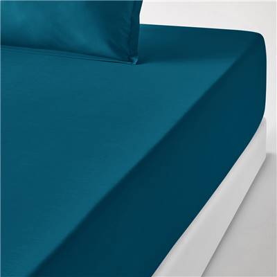 Nariosce drap housse bonnet 35cm bleu 90x190