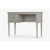 Bourbon bureau compact vintage gris