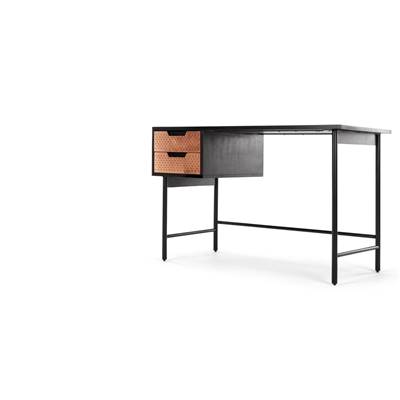Franklin bureau bois de manguier et cuivre