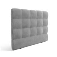 Nastave tête de lit 200cm en velours gris foncé