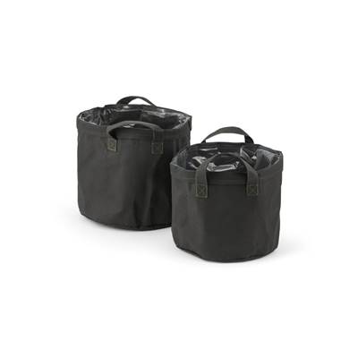 Lizzo lot de 2 cache-pots noir