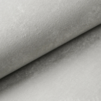 Novage canapé-lit d'angle gauche en velours gris clair avec coffre