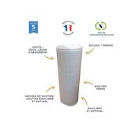 Madere Matelas 140x190 mousse confort ferme roulé