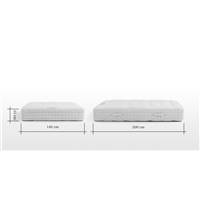 Kavaro matelas ressorts 140x200