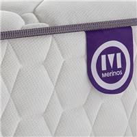 Mérinos matelas 120x200 Cheer Bed ressorts ensachés et mousse mémoire de forme