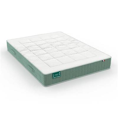 Adovli matelas 160x200 dos sensible ressorts et latex ferme