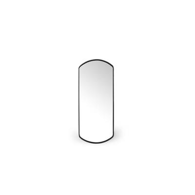 Zamora miroir en verre et métal noir 120x50